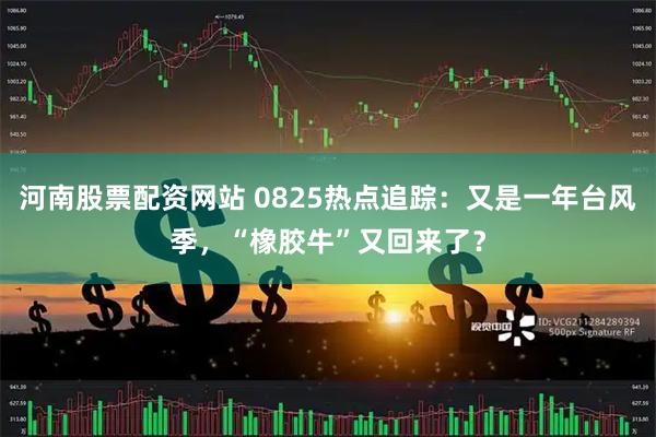 河南股票配资网站 0825热点追踪：又是一年台风季，“橡胶牛”又回来了？