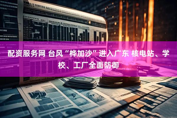 配资服务网 台风“桦加沙”进入广东 核电站、学校、工厂全面防御